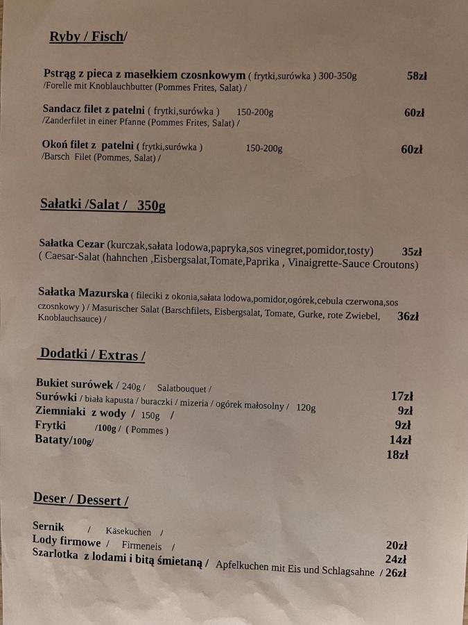 Zajazd Bialy Mlyn Sterławki Wielkie Eksteriør billede